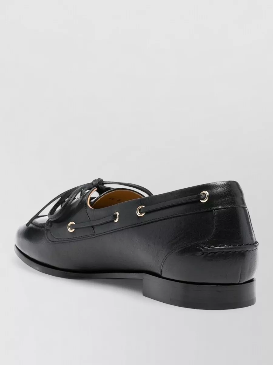 Bally Leather Boat Shoes