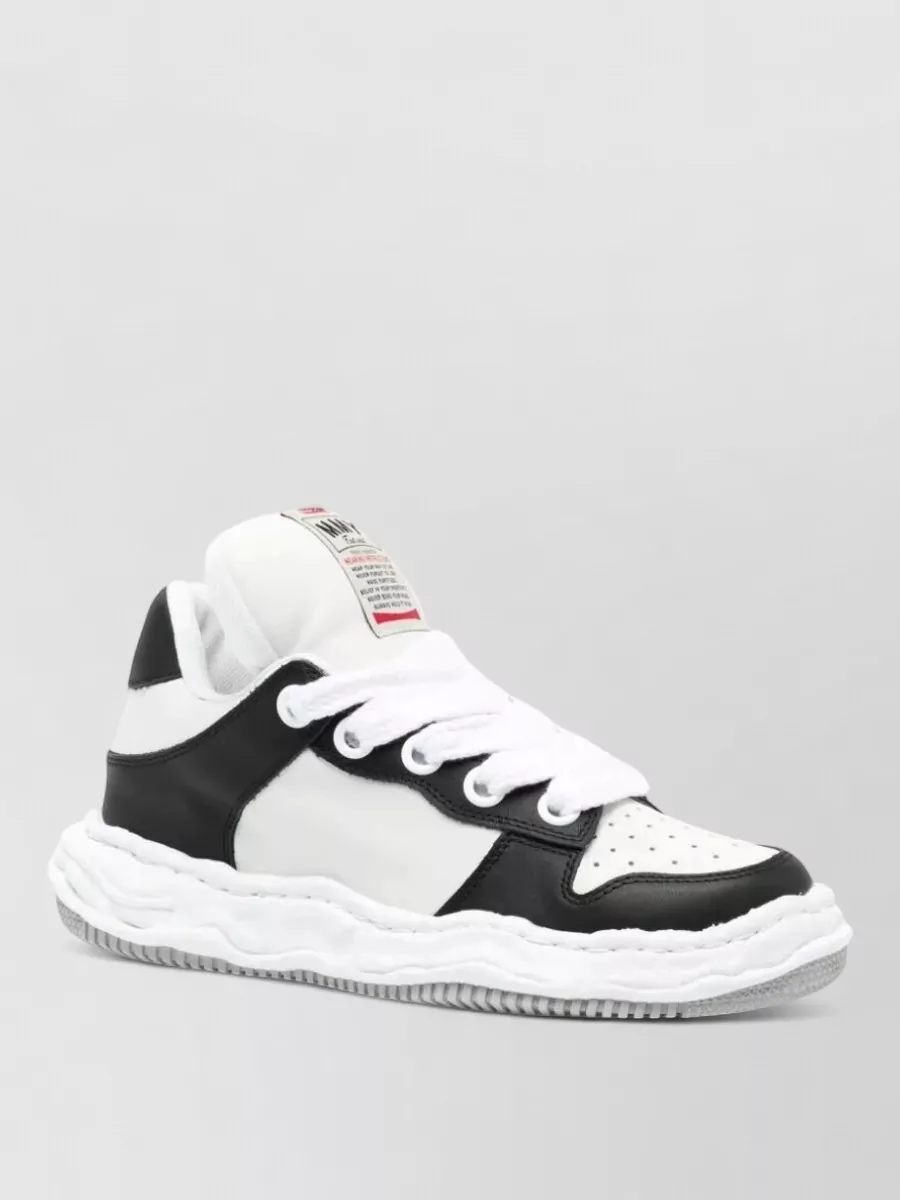 Miharayasuhiro Leather Low-top Sneakers