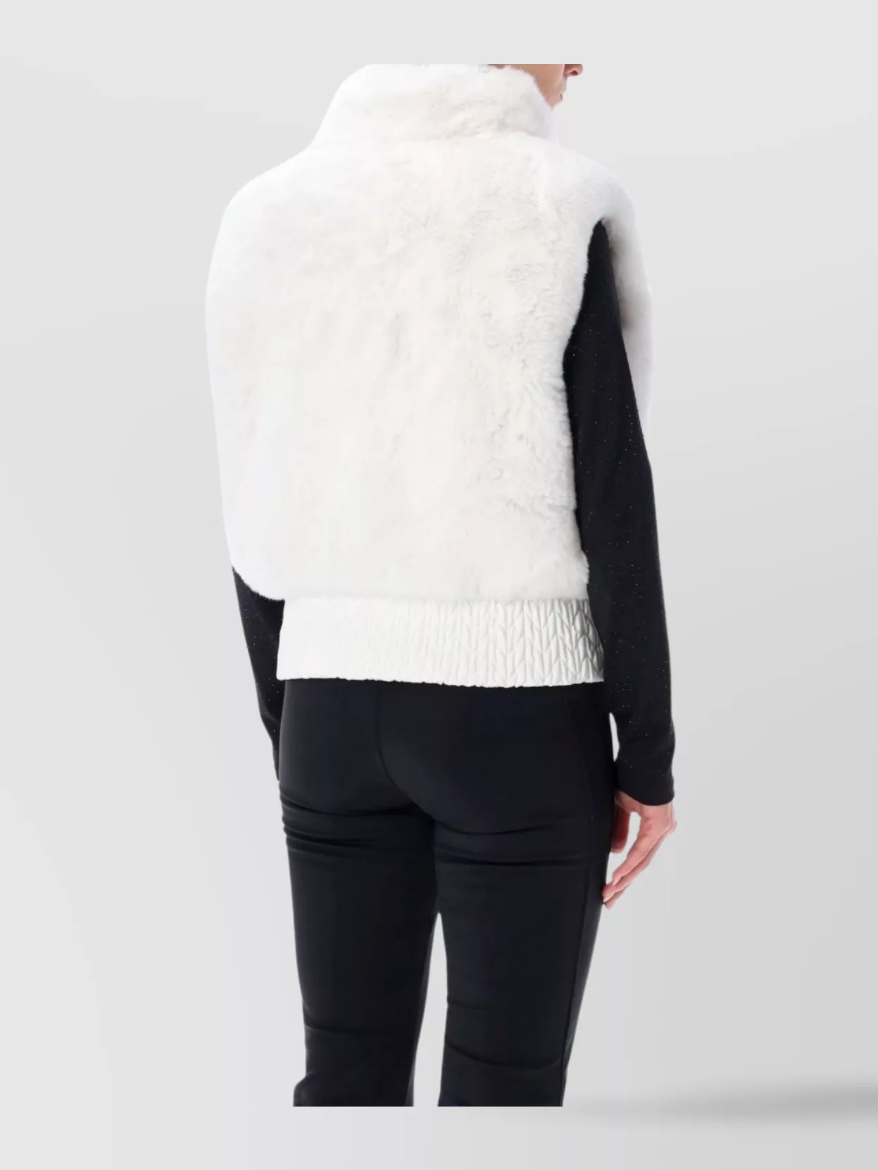 Goldbergh Reversible Quilted Faux Fur Vest