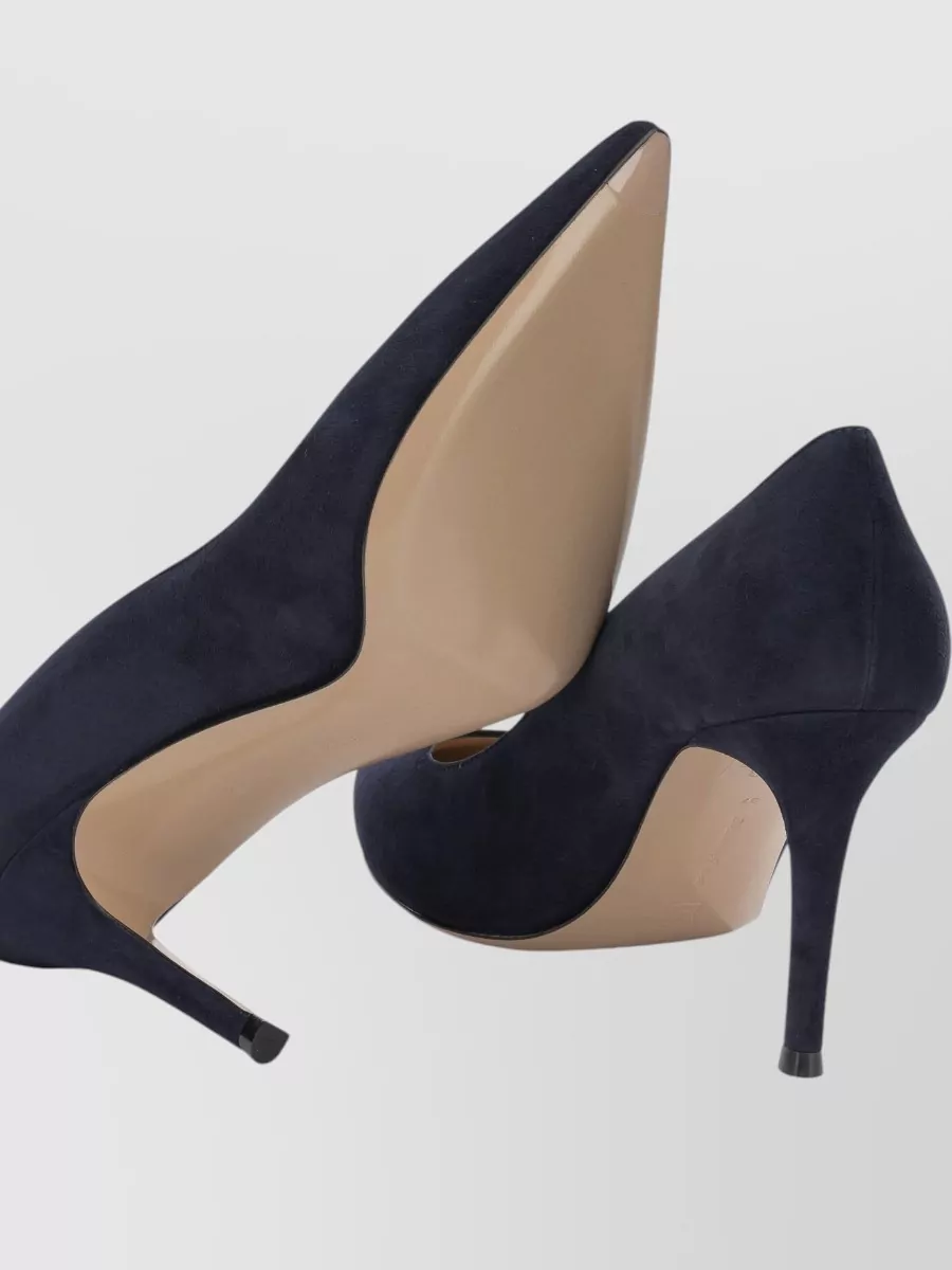 Gianvito Rossi Suede Leather Pumps
