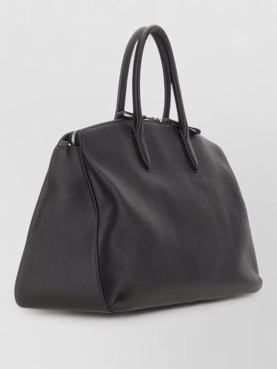Borsalino Leather Travel Bag
