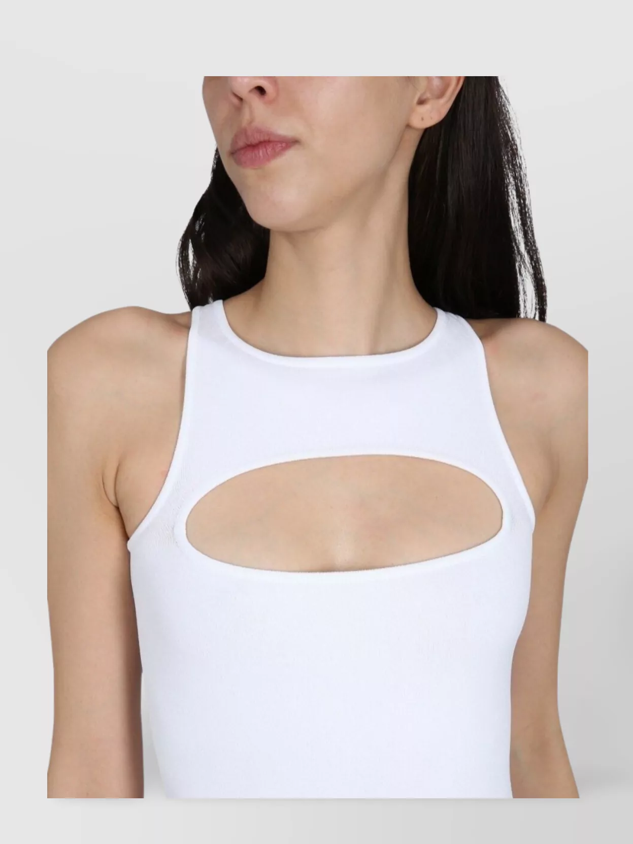 Dsquared2 Cut Out Sleeveless Knee-Length Dress