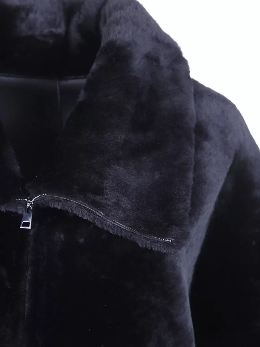 Blancha Shearling Straight Jacket