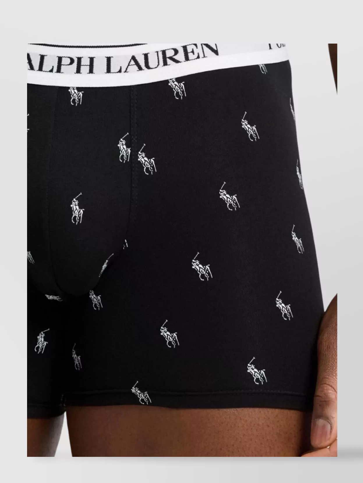 Ralph Lauren Logo Print Boxer Shorts Set Of Three