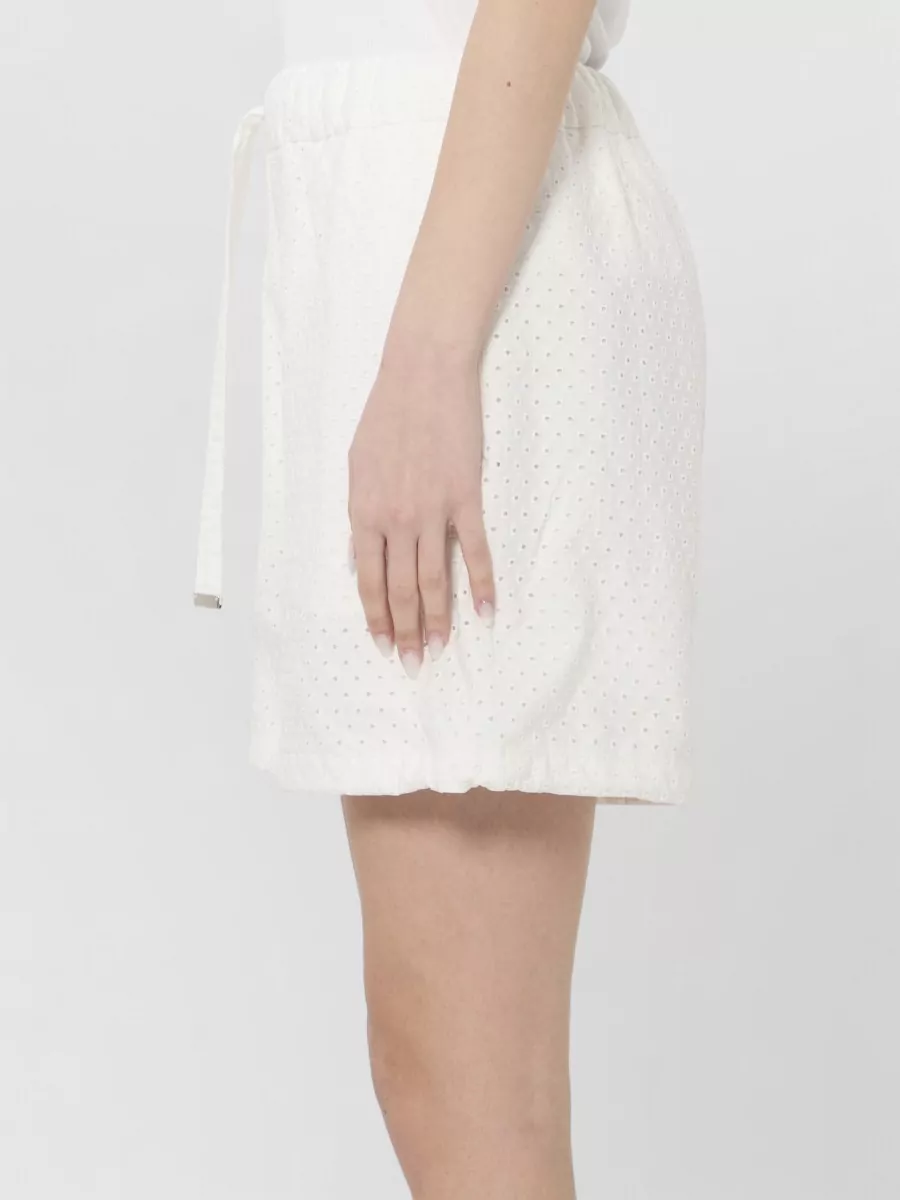 Moncler Cotton Poplin Shorts