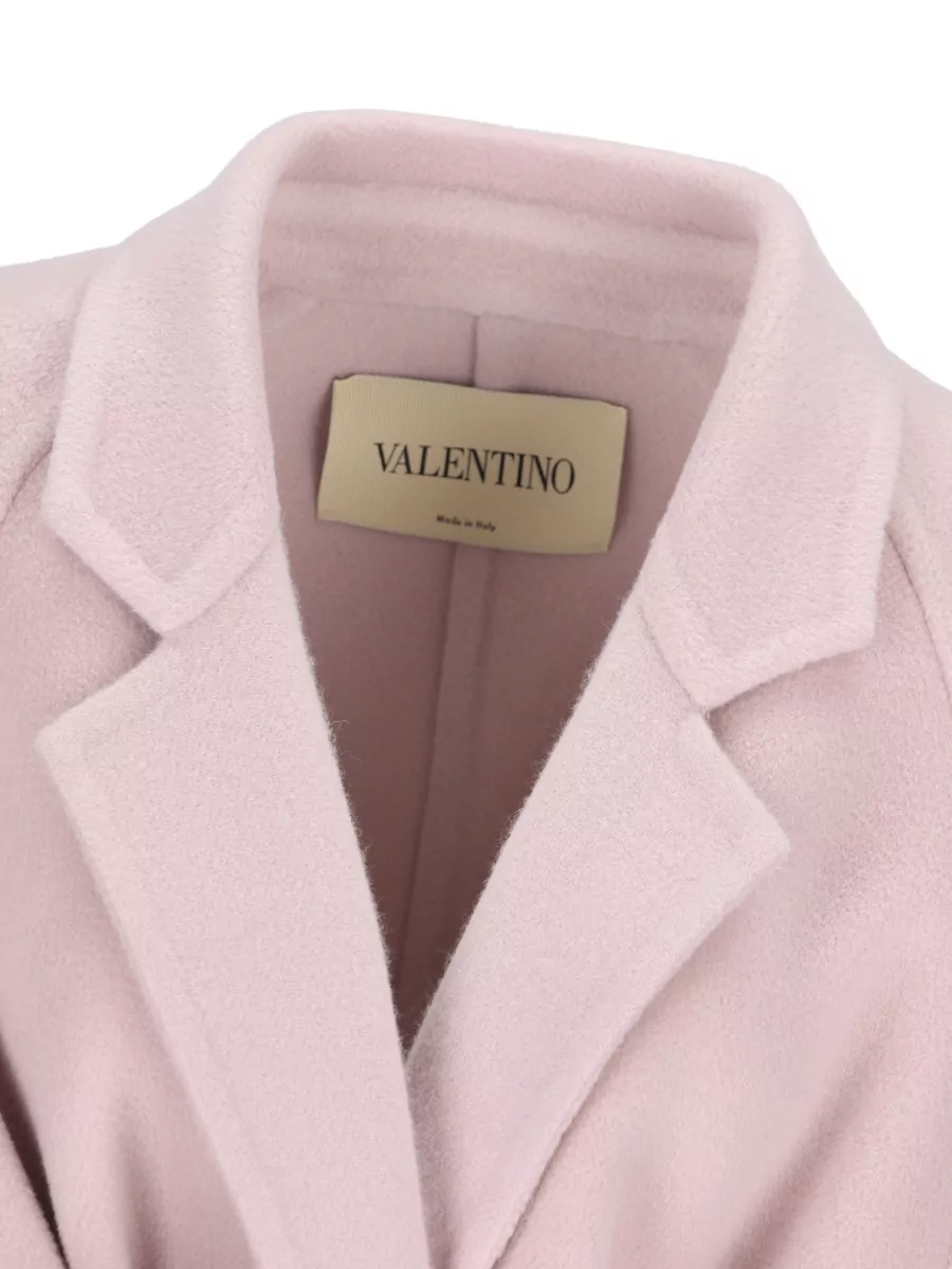 Valentino Garavani Cashmere Virgin Wool Belted Coat