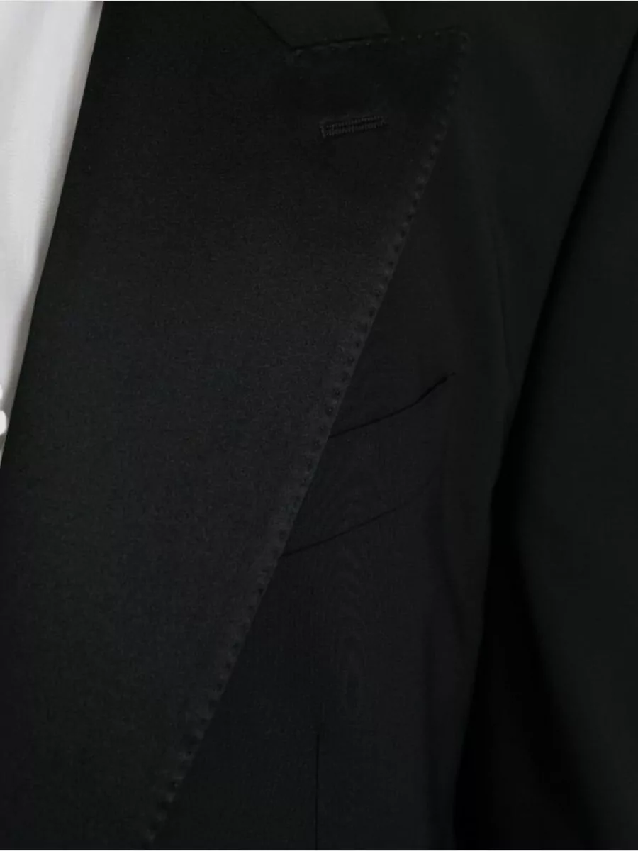 Dolce&Gabbana Silk Blend Single Breasted Suit Jacket