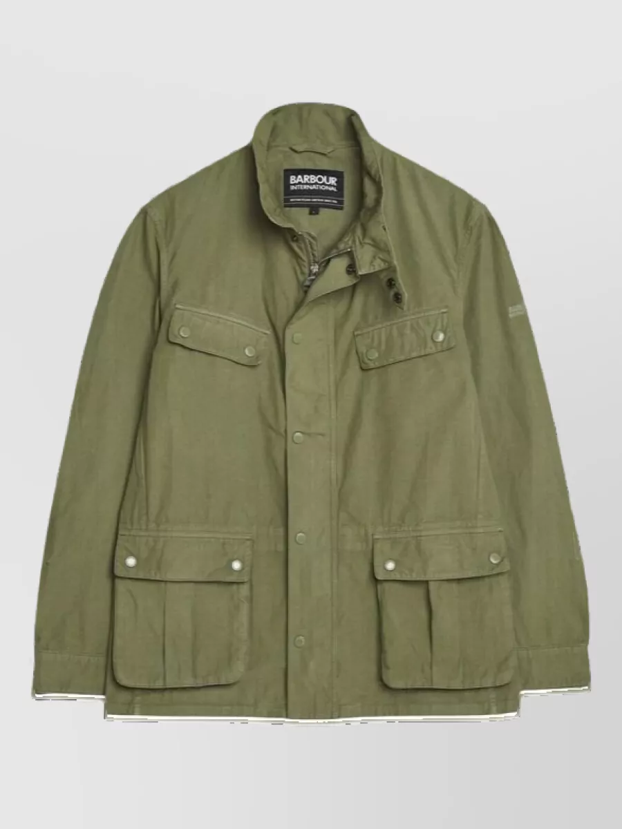 Barbour Cotton Single-Breasted Coat
