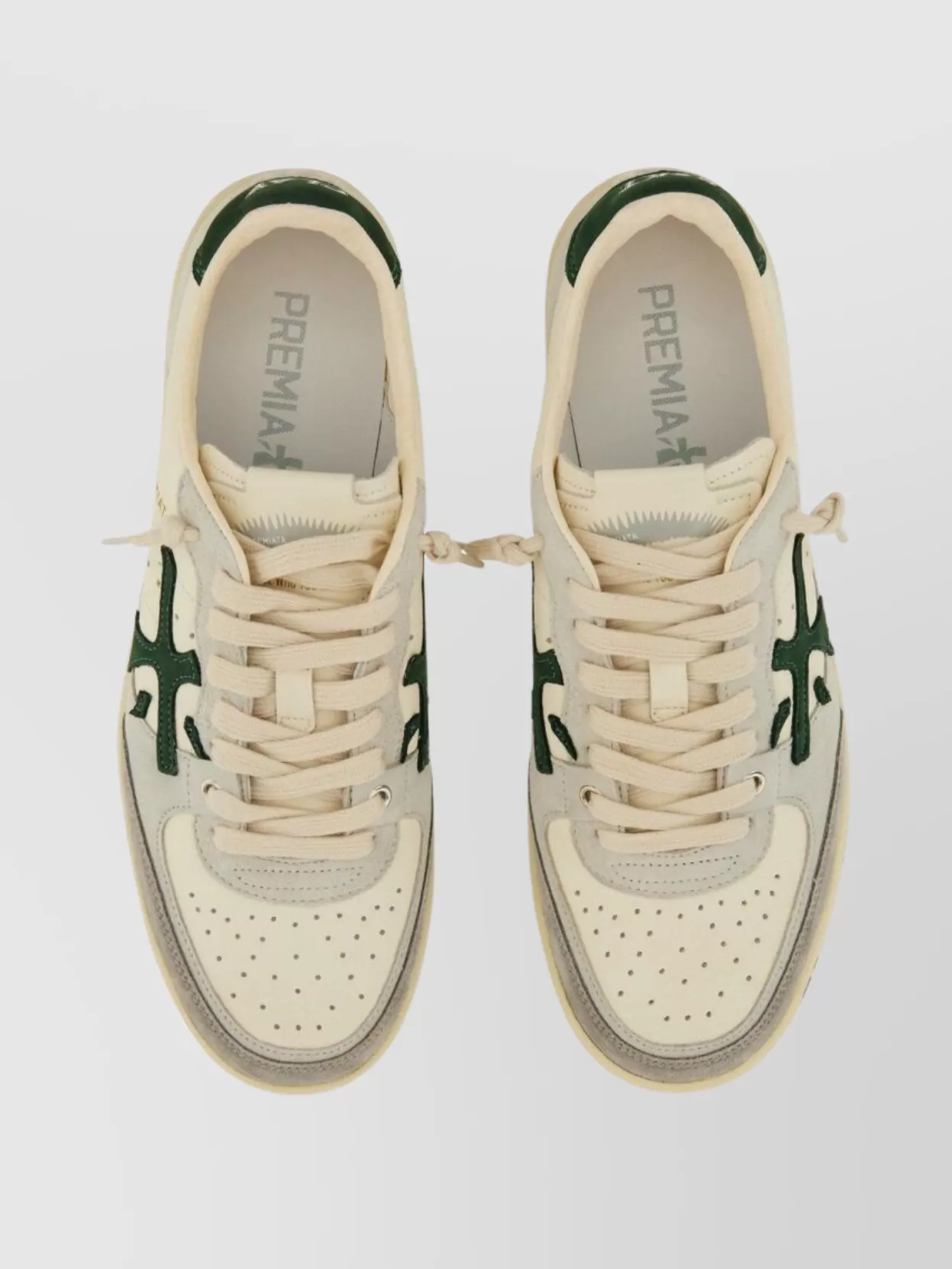 Premiata Low-Top Sneakers Contrast Sole