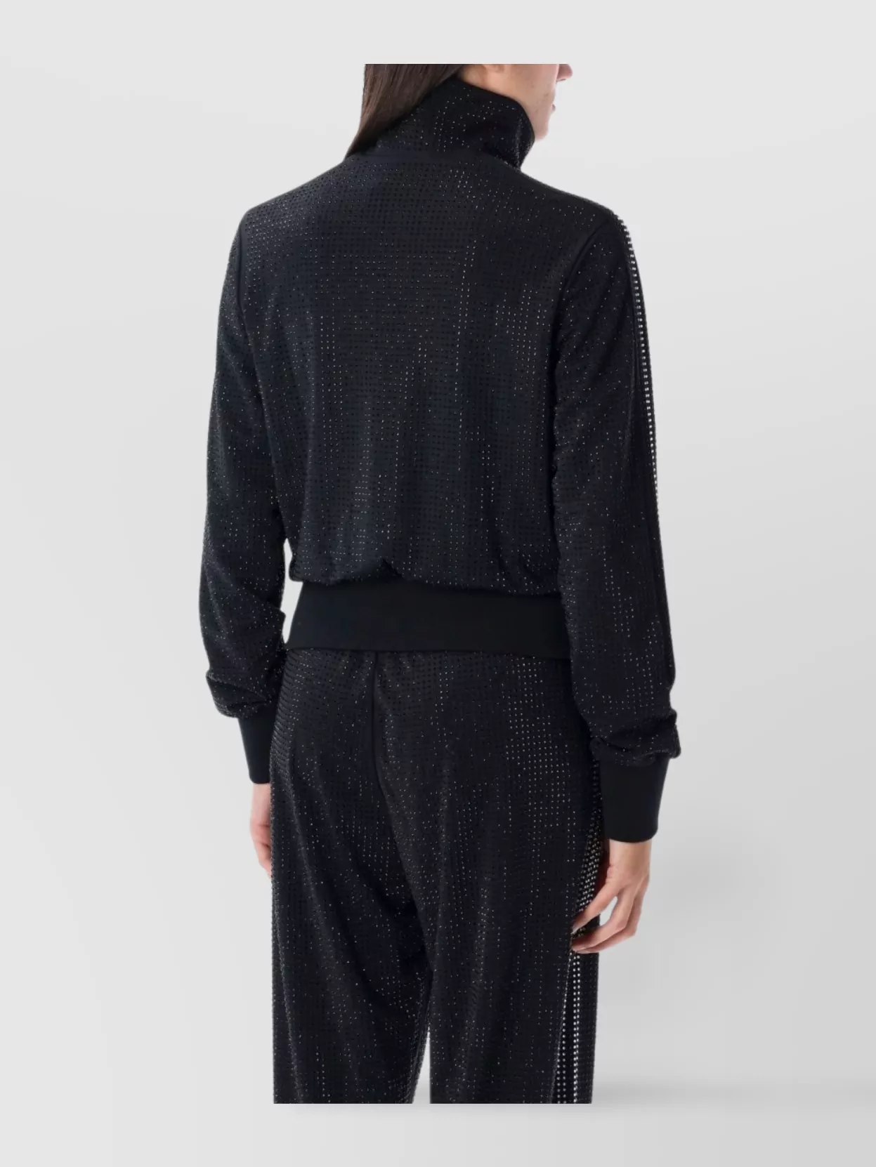 Adidas Originals Rhinestone embellished tracktop jacket | The