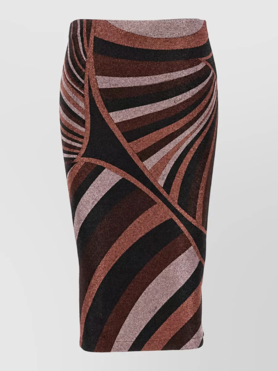 Pucci Printed midi skirt