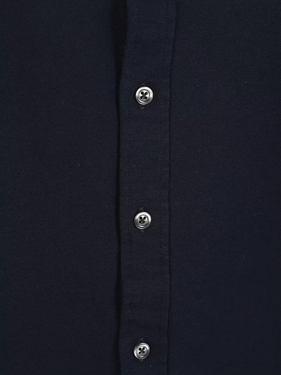 Barba Napoli Oversized Cotton Shirt