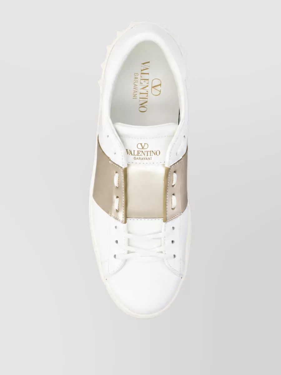 Valentino Garavani Leather Low-Top Sneakers