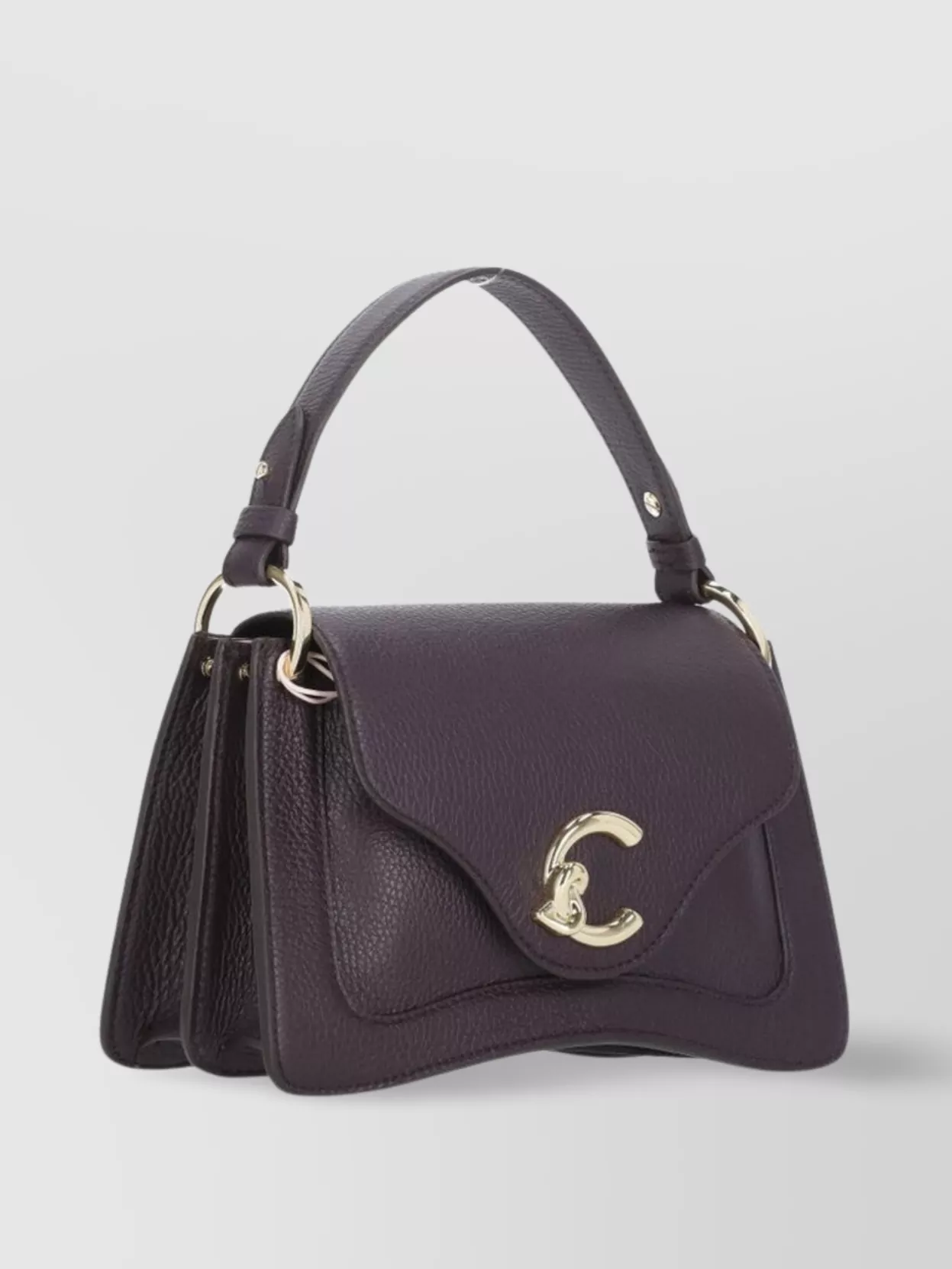 Coccinelle C-me Foldove Top Medium Tote Bag