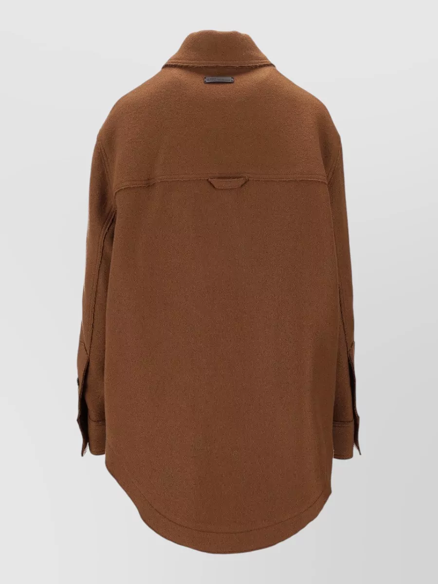 Ami Paris Buttoned Jacket Chest Pocket Long Sleeves