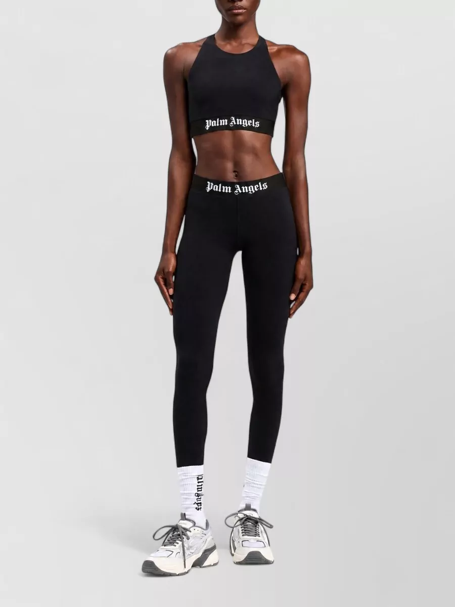 Palm Angels Logo Sport Leggings