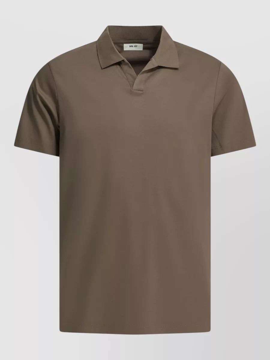 NN.07 organic cotton short-sleeve polo shirt