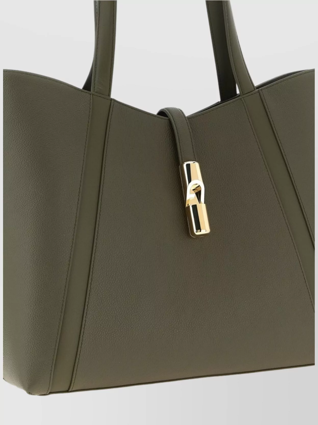 Furla 'Goccia' Top Handles Shopping Bag With Gold-Tone Hardware