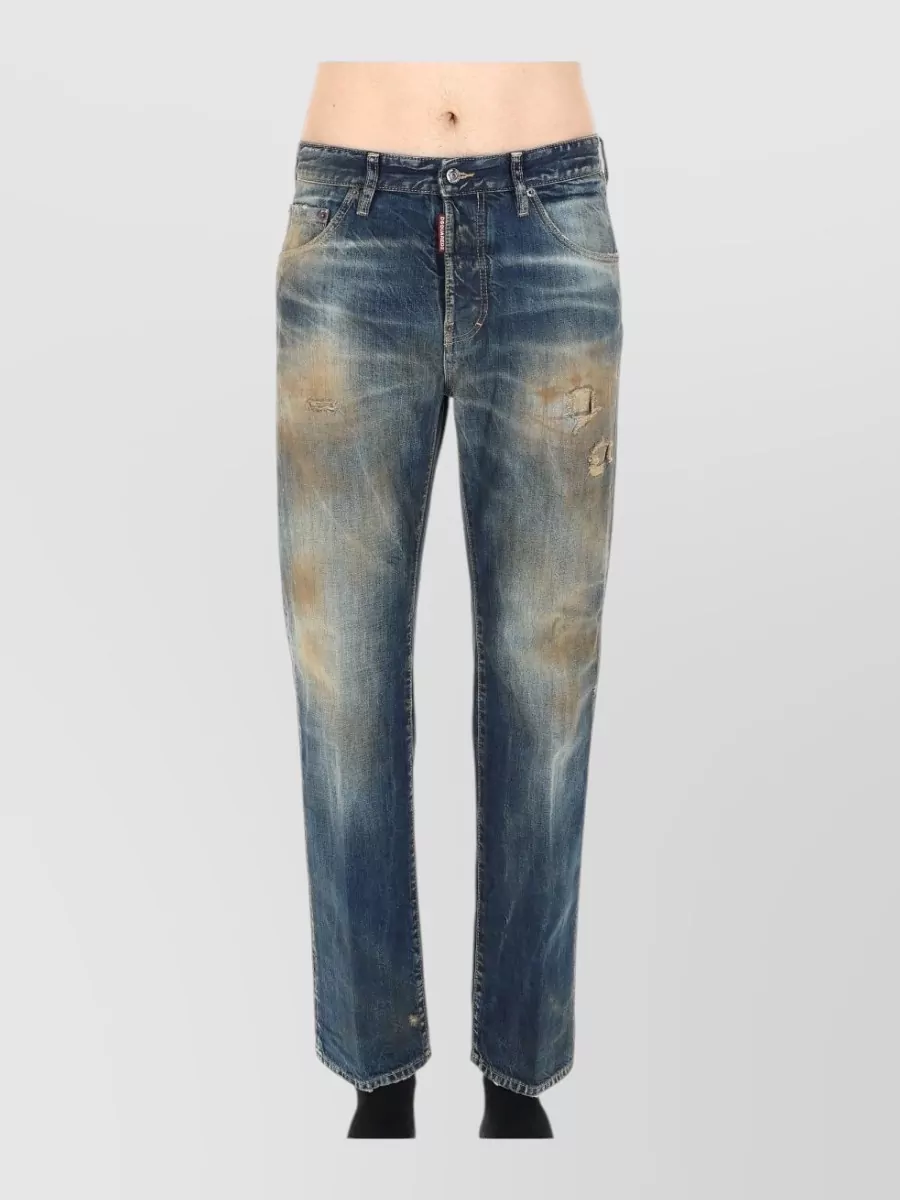 Dsquared2 denim straight-leg jeans