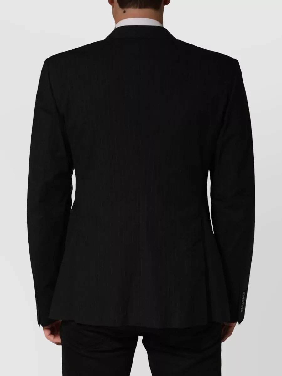 Dolce&Gabbana Pinstripe Single Breasted Suit Jacket