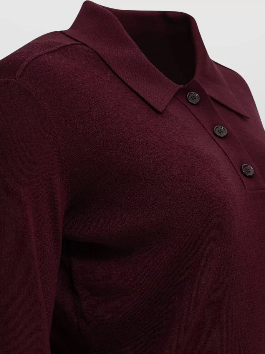 Burberry Wool Polo Sweater