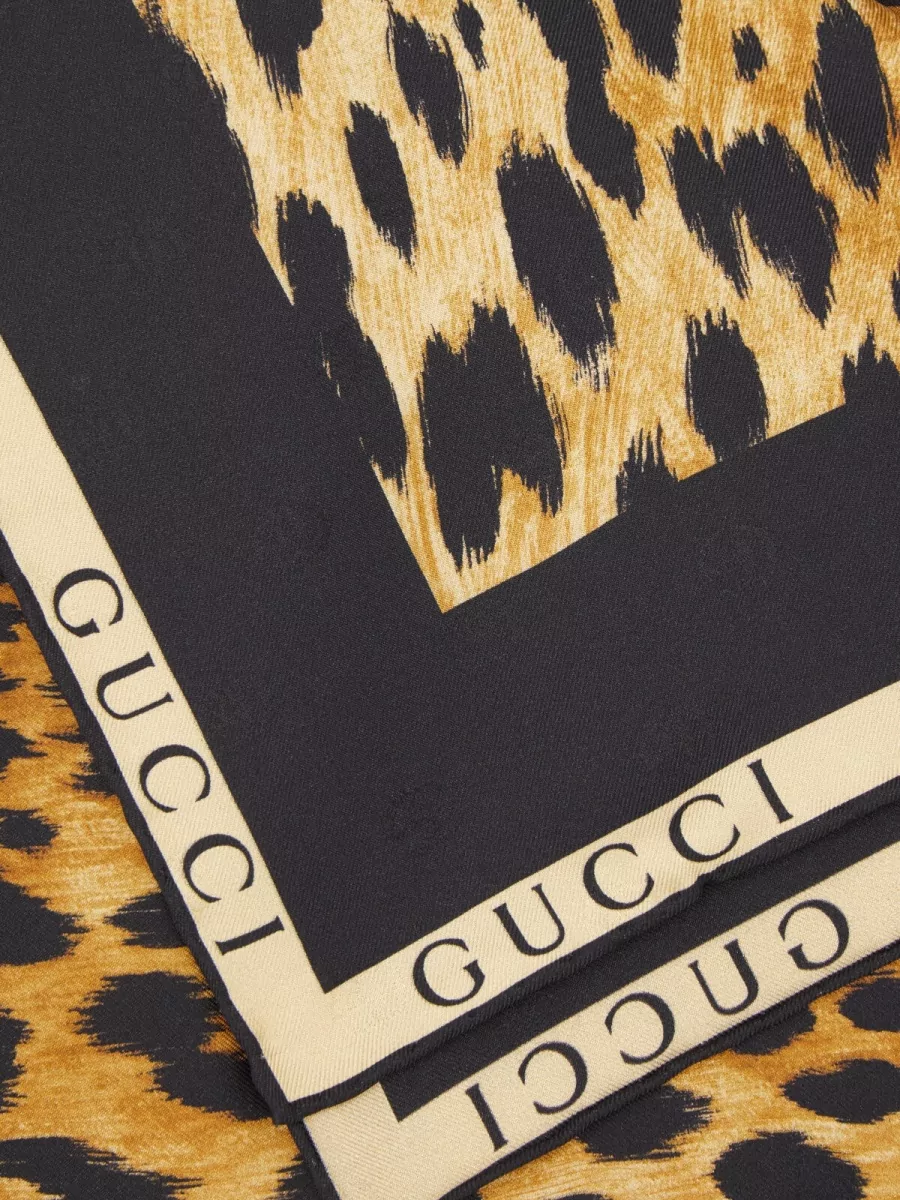 Gucci Silk Printed Scarf