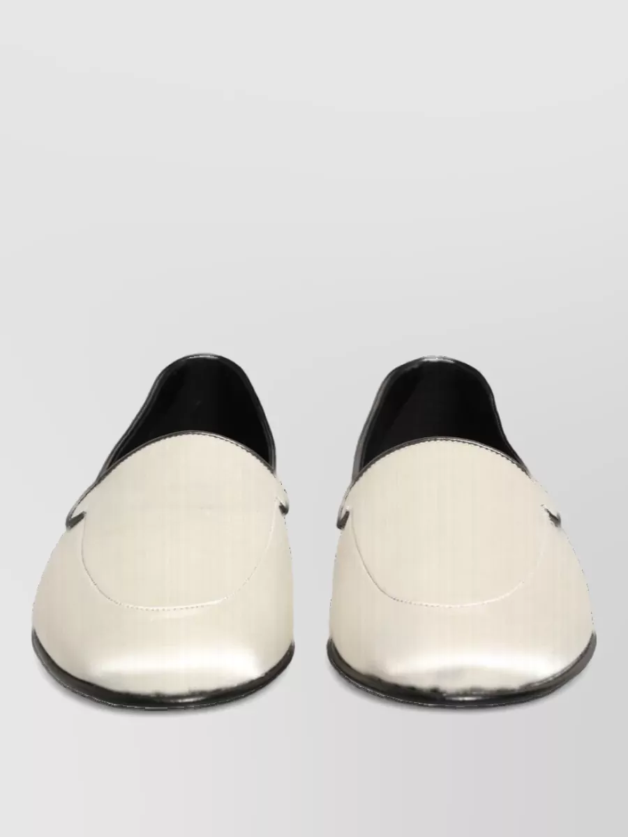 Dolce&Gabbana leather slip-on slippers