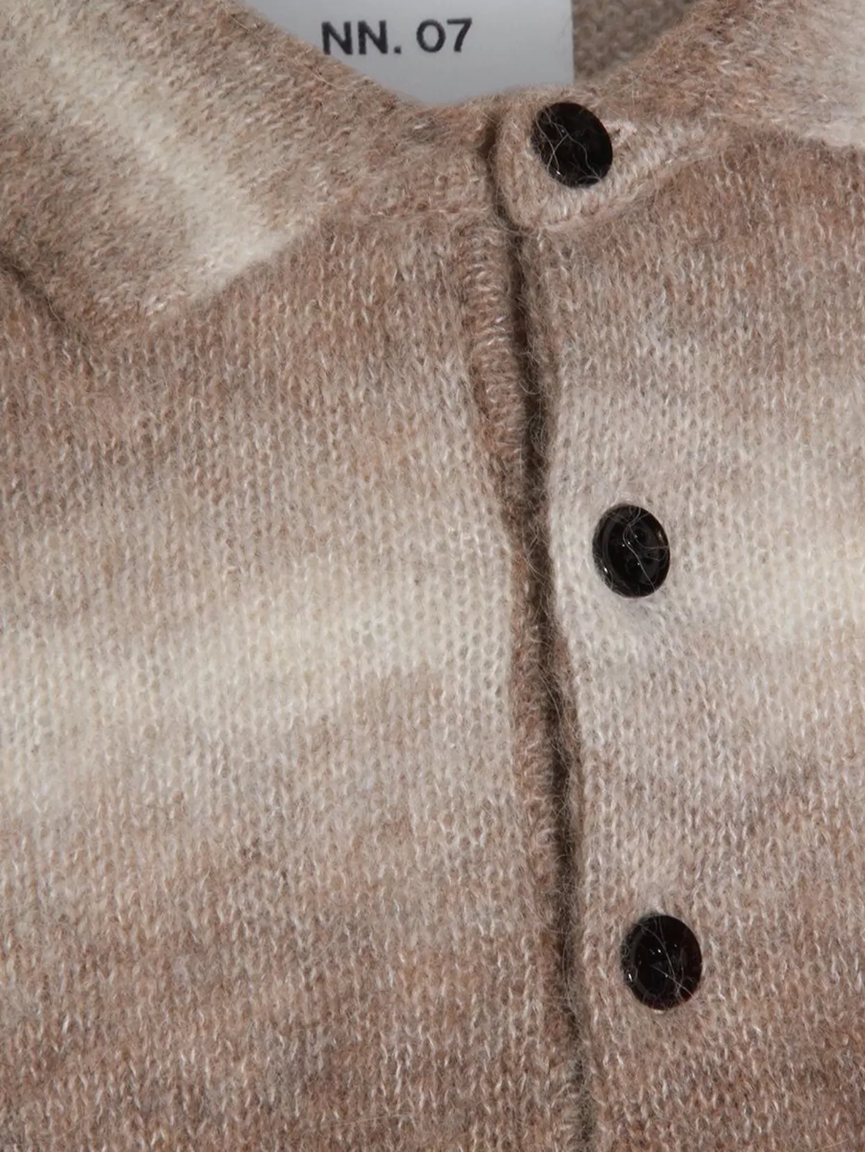 Nn.07 Long Sleeve Crew Sweater With Ribbed Cuffs And Hem