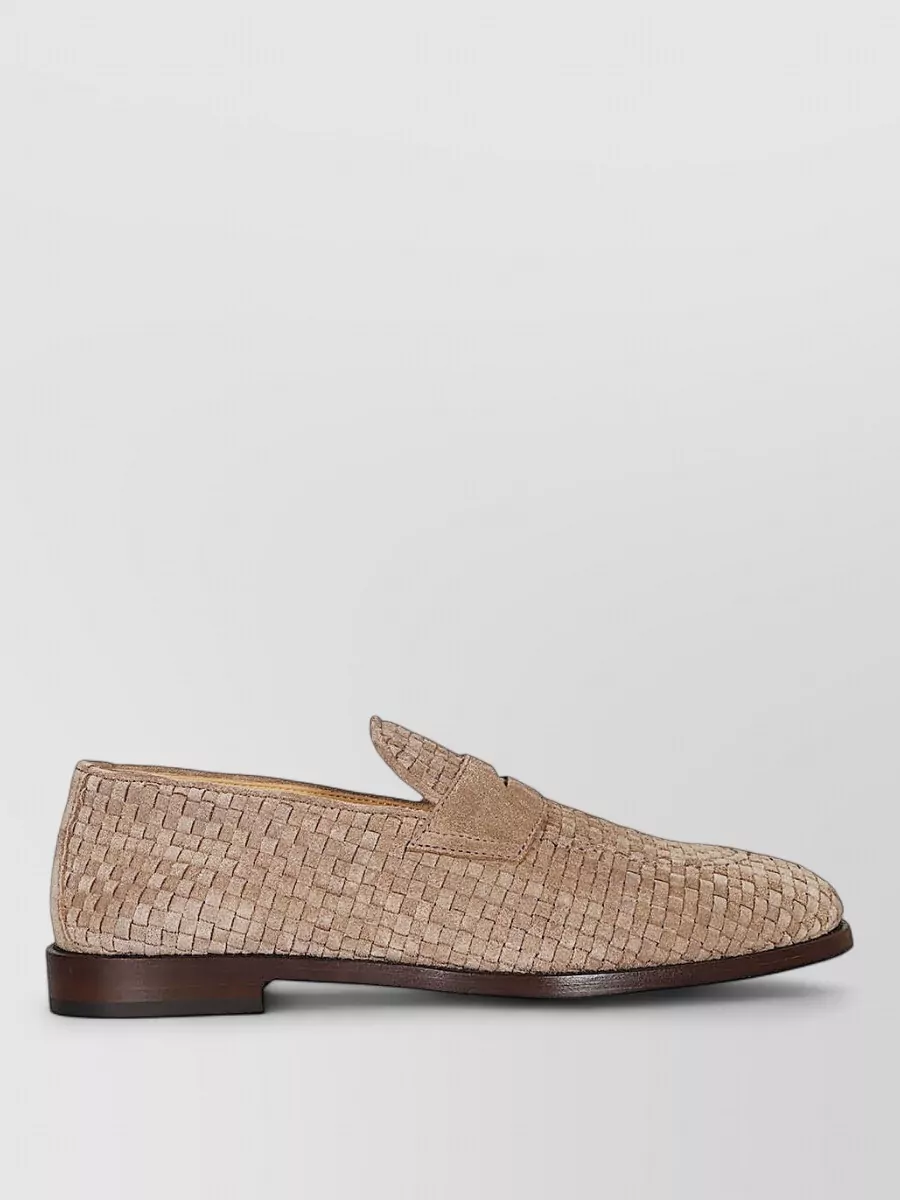 Brunello Cucinelli Leather Loafers