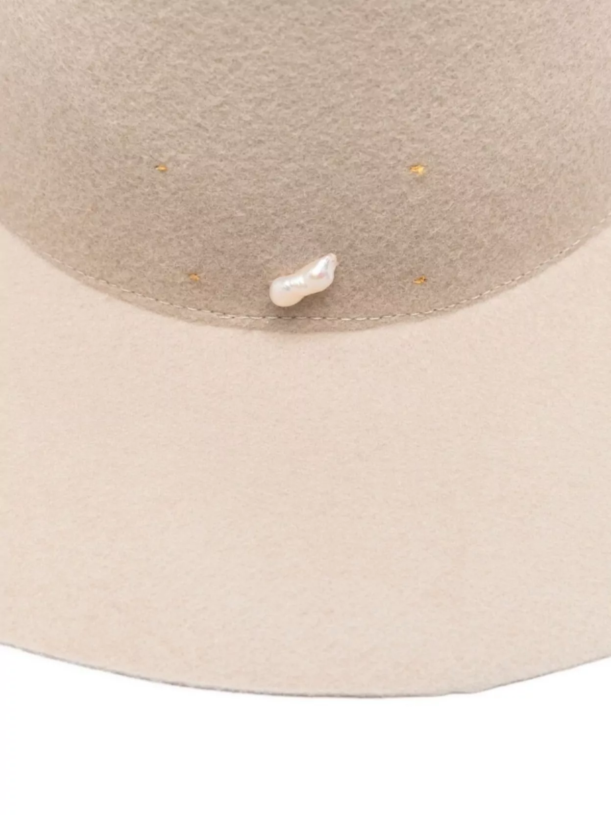 Forte Forte Wool Fedora Hat With Wide Brim Shape