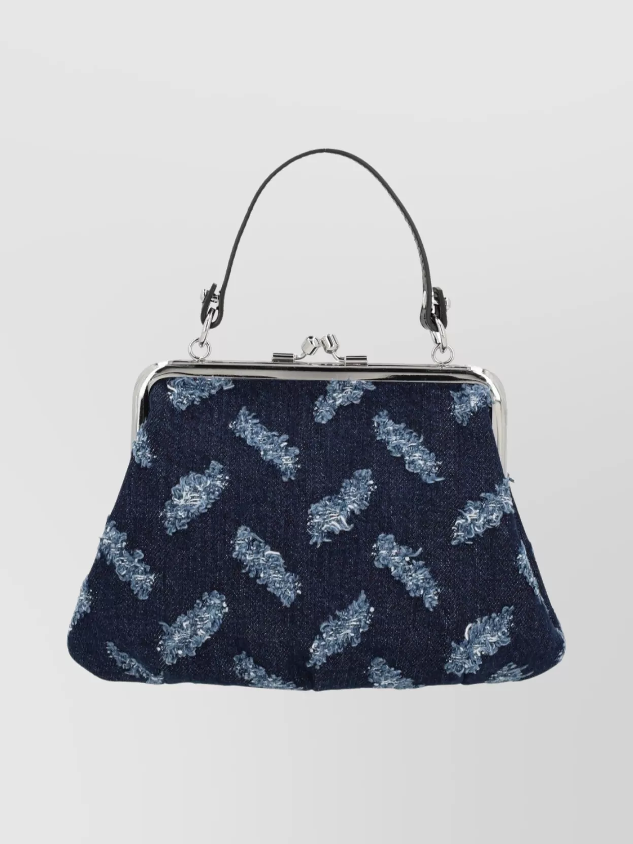 Vivienne Westwood Textured Shoulder Bag Chain Strap