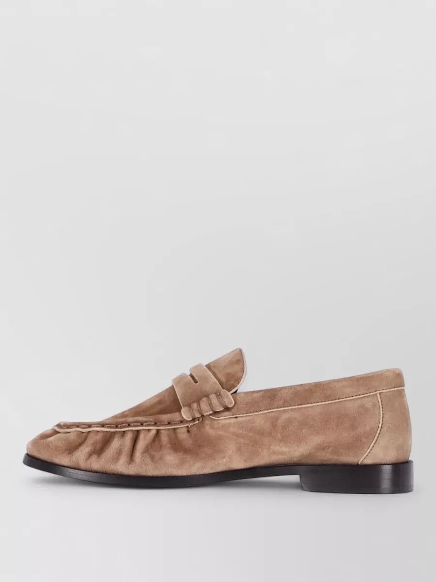 Saint Laurent Leather Loafers