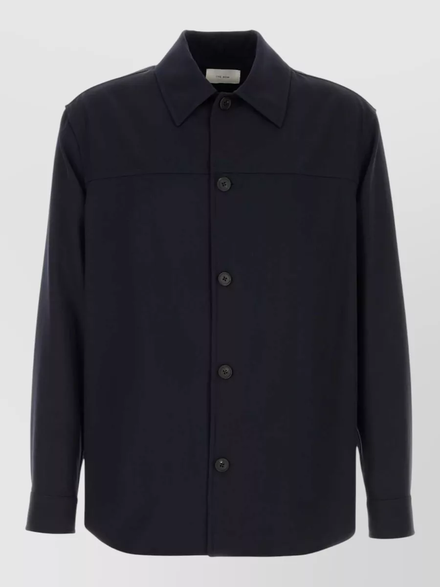 The Row wool shirt