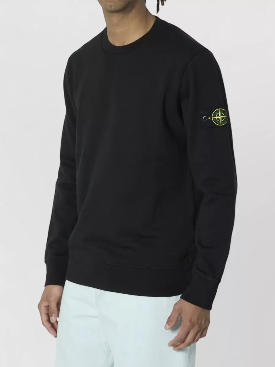 Stone Island Ribbed Regular-Fit Sweater