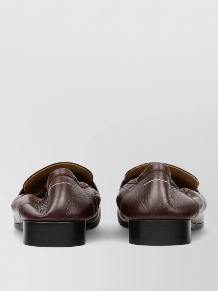 Mm6 Maison Margiela Leather Loafers