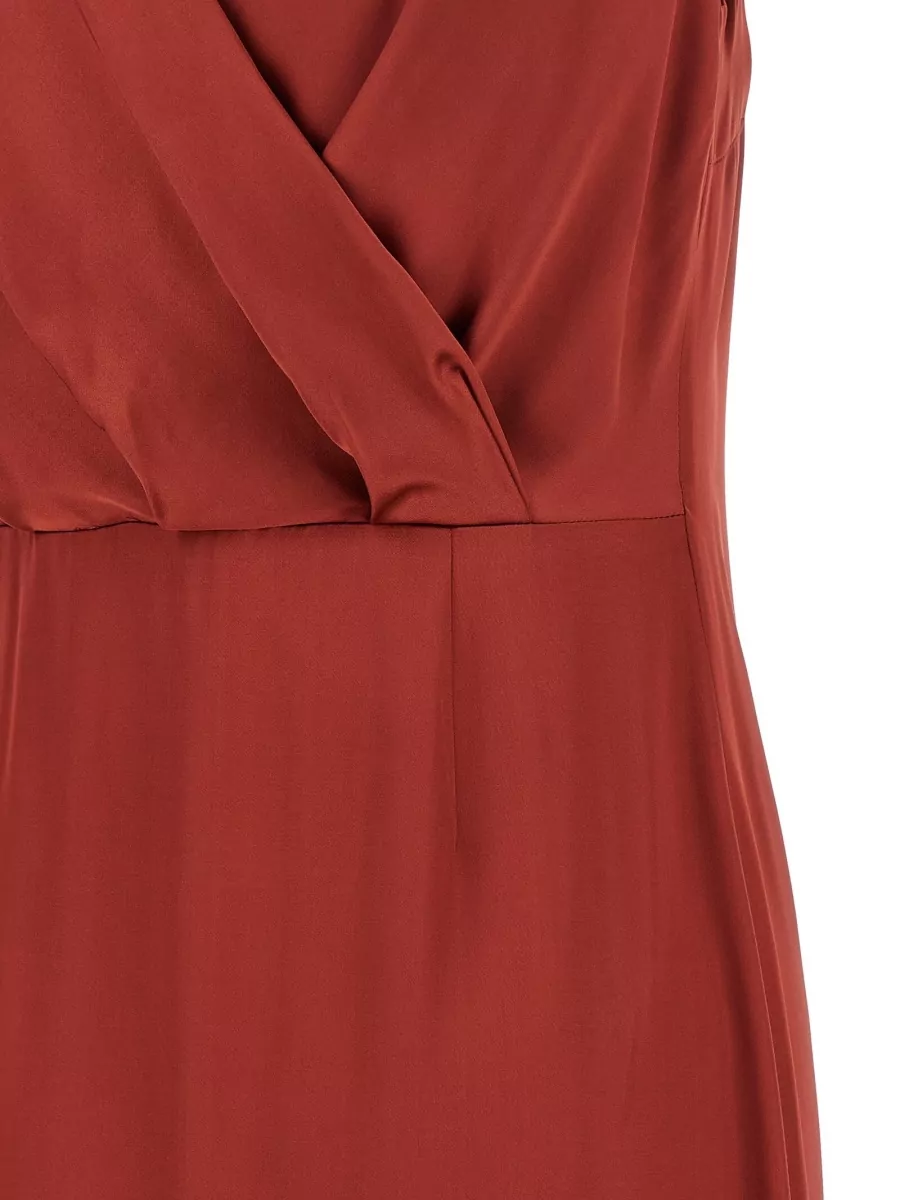 Peserico Sleeveless V-Neck Midi Dress