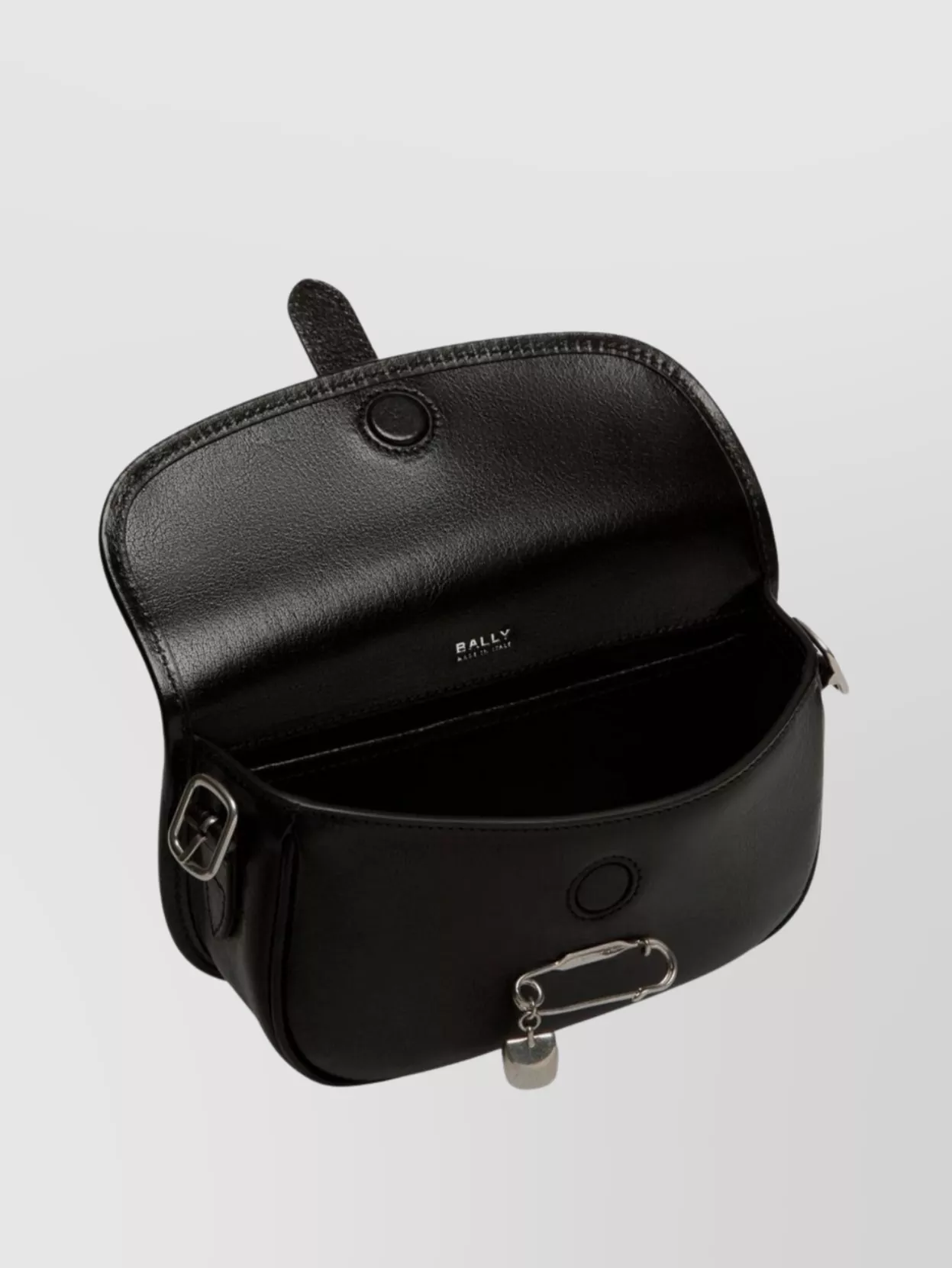 Bally Shoulder Bag Padlock Detail