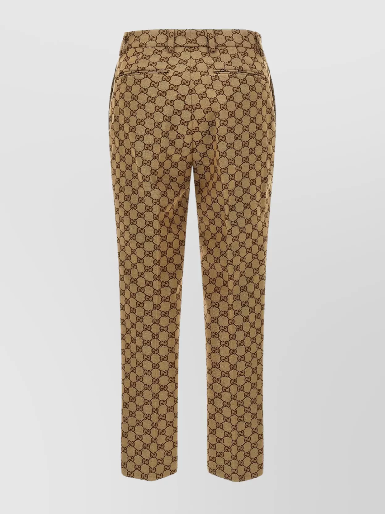 Gucci Trousers With Belt Loops And Back Pocket In Multi