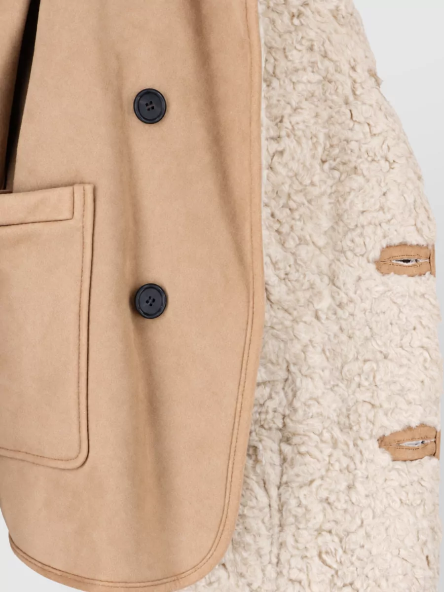 Low Classic Faux Fur Coat