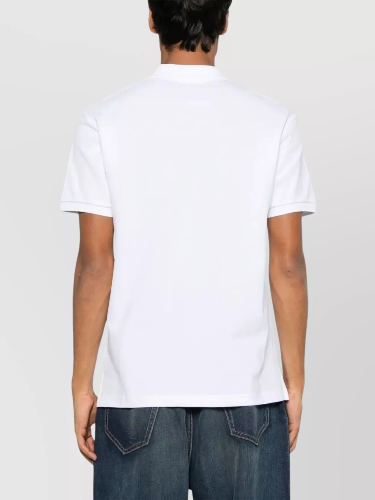 Moschino Bear Motif Polo Shirt With Short Sleeves
