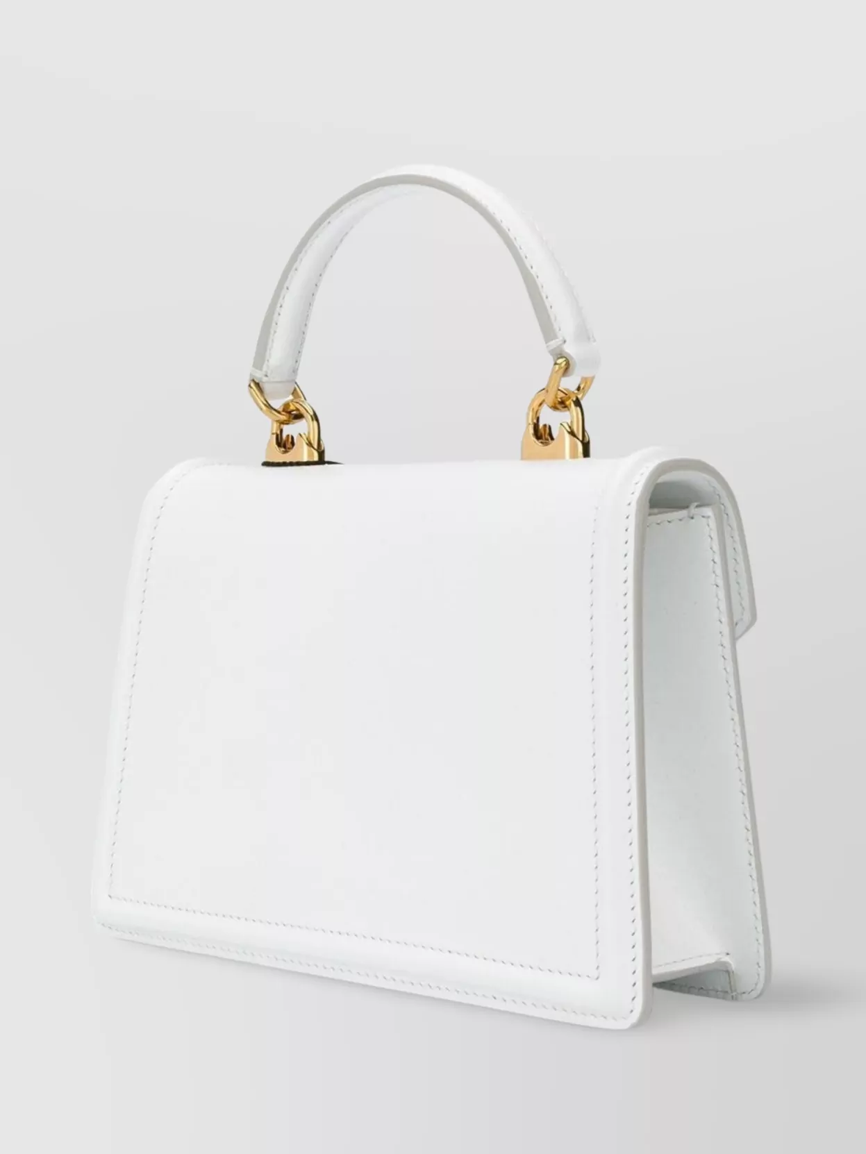 Dolce&Gabbana Small Devotion Leather Handbag