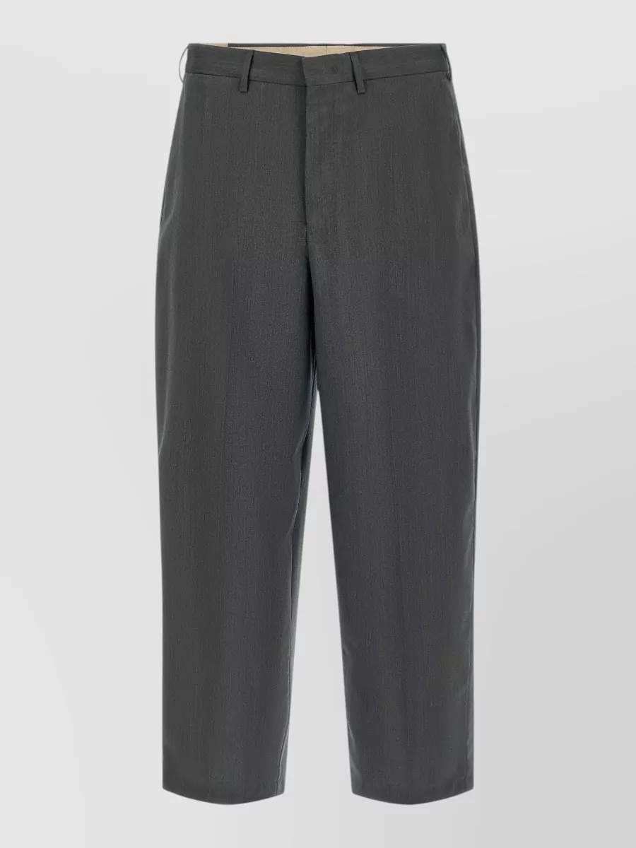 Pt Torino Virgin Wool Straight-Leg Trousers