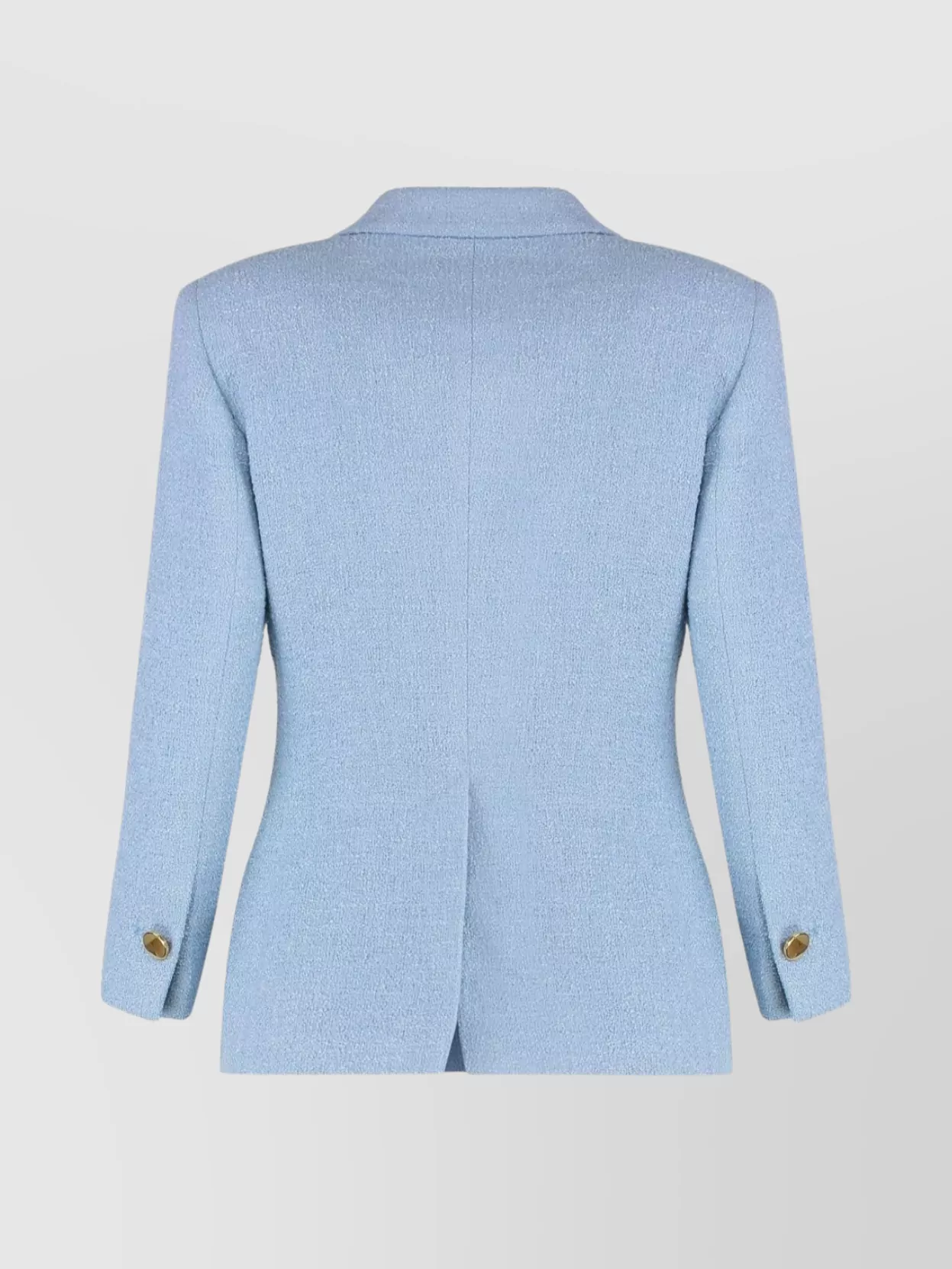 Tagliatore Front Pocket Notched Lapel Single-Breasted Textured Fabric