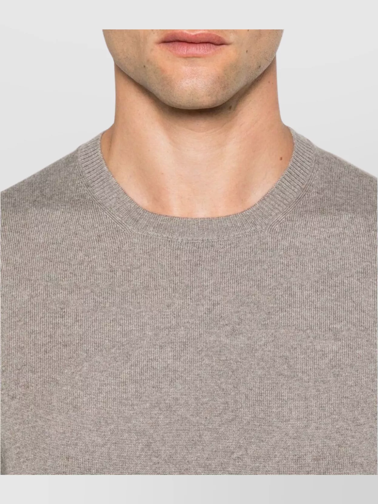 Fay Fine Knit Crewneck Wool Sweater