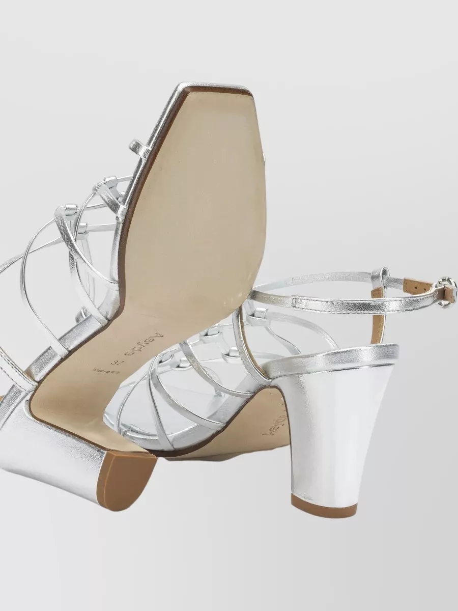 Aeyde Lamb Leather Heeled Sandals