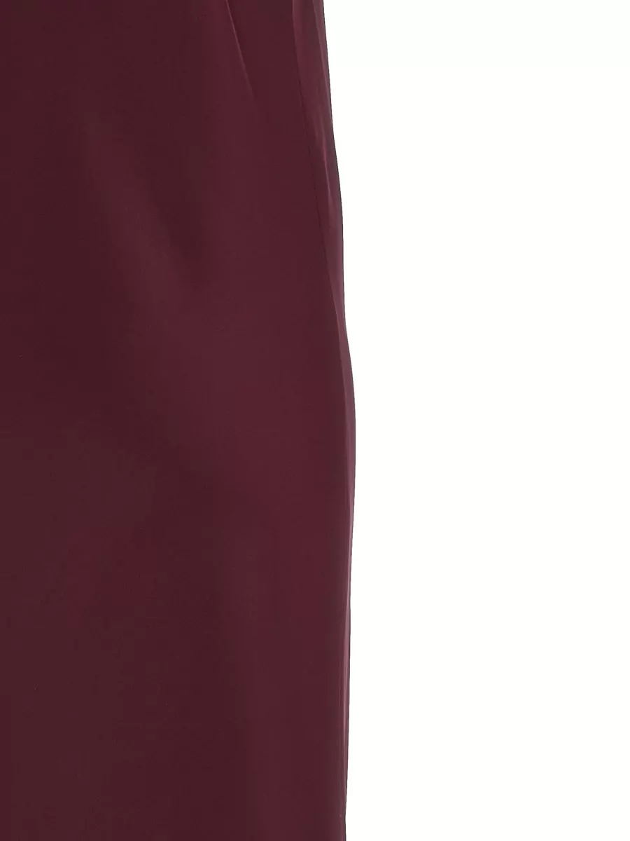 Norma Kamali Satin Midi Slip Dress