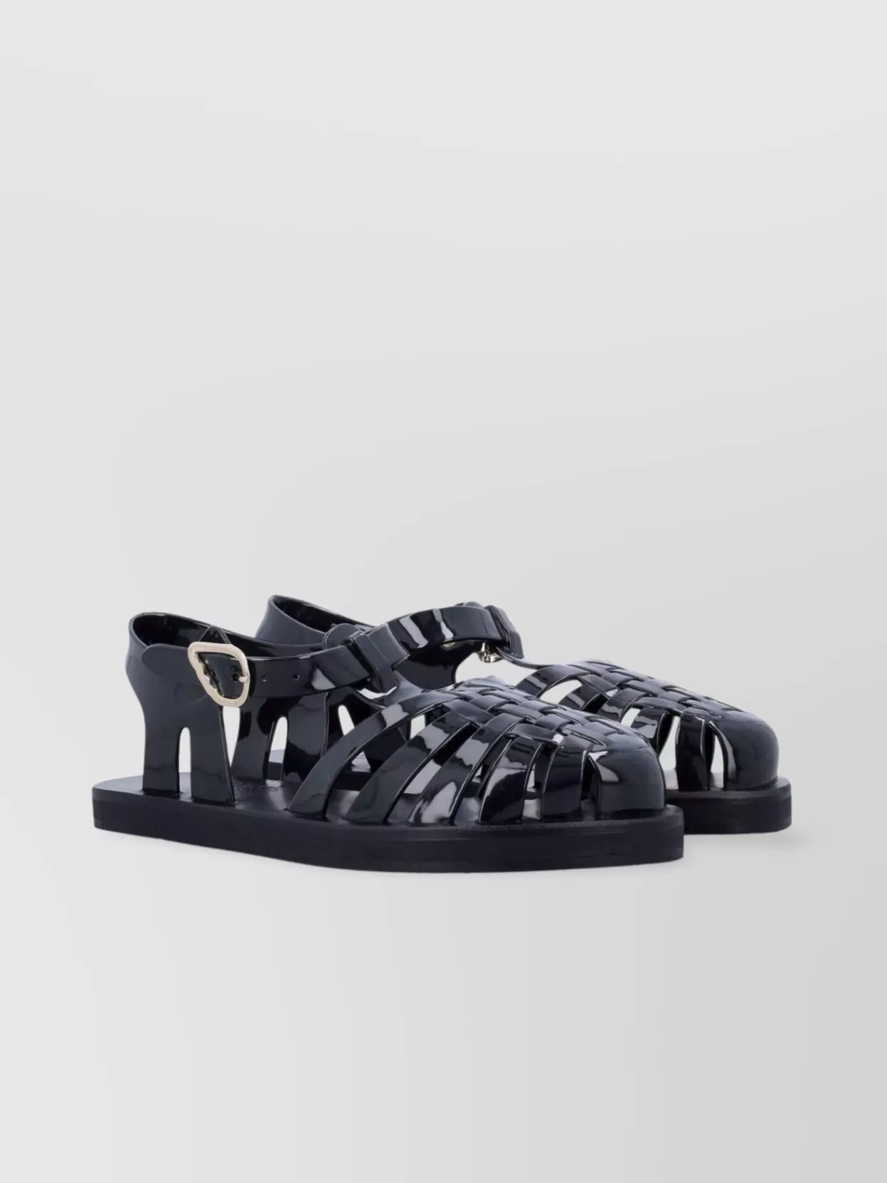 Ancient Greek Sandals Closed Toe Fisherman Style Flat Sandal