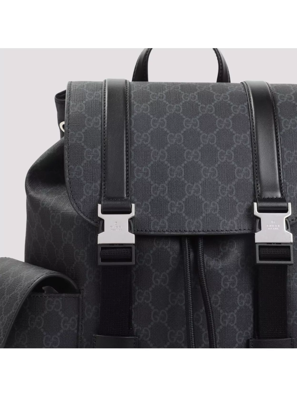 Gucci Polyurethane Backpack Leather Strap