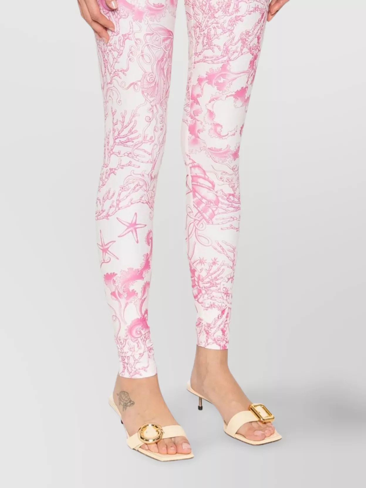 Versace Baroque Underwater Lycra Leggings