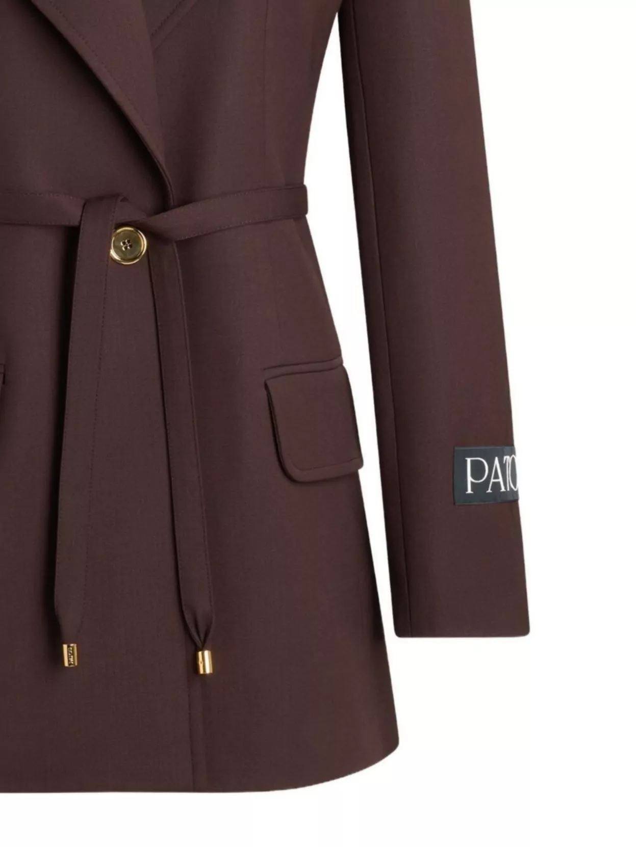 Patou Jacket Relaxed Fit Notched Lapel
